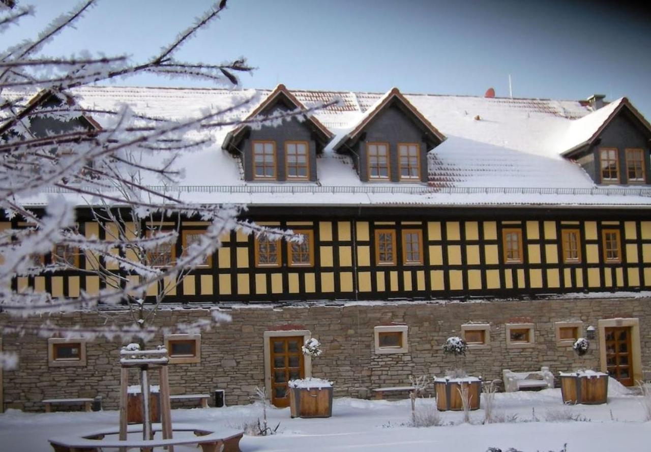 Naturhotel Etzdorfer Hof Schoenburg Exterior photo